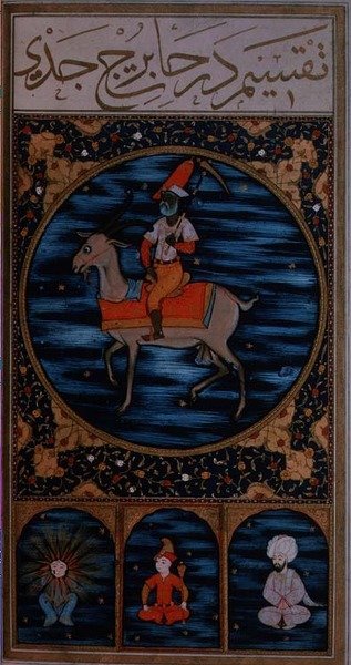 SUF.TURE 242 f.26v Capricorn alkotó: Ottoman School