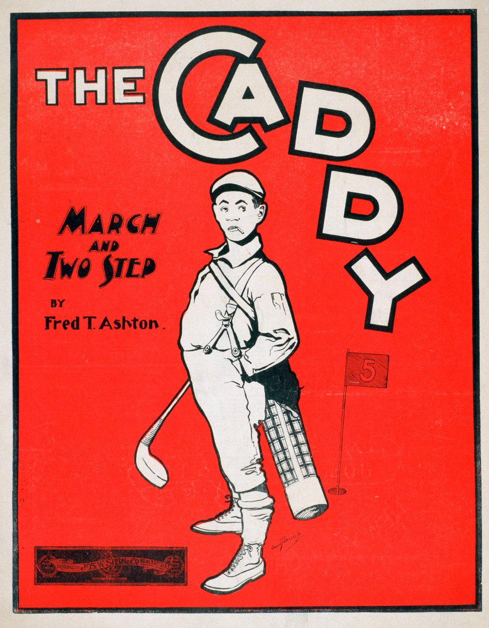 A Caddy, kottaborító, 1900 alkotó: Owen T Reeves