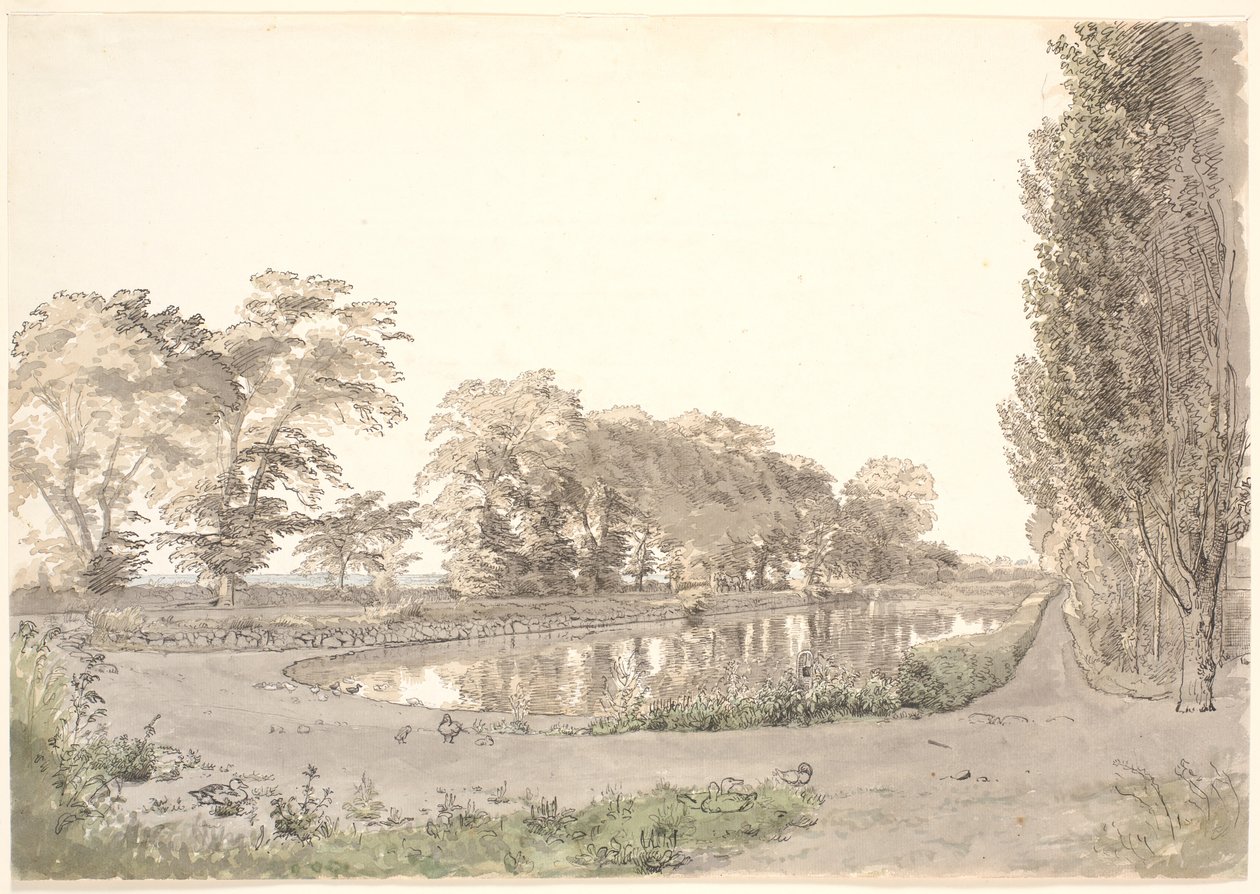 A vogneserupi tavacska alkotó: P.C. Skovgaard