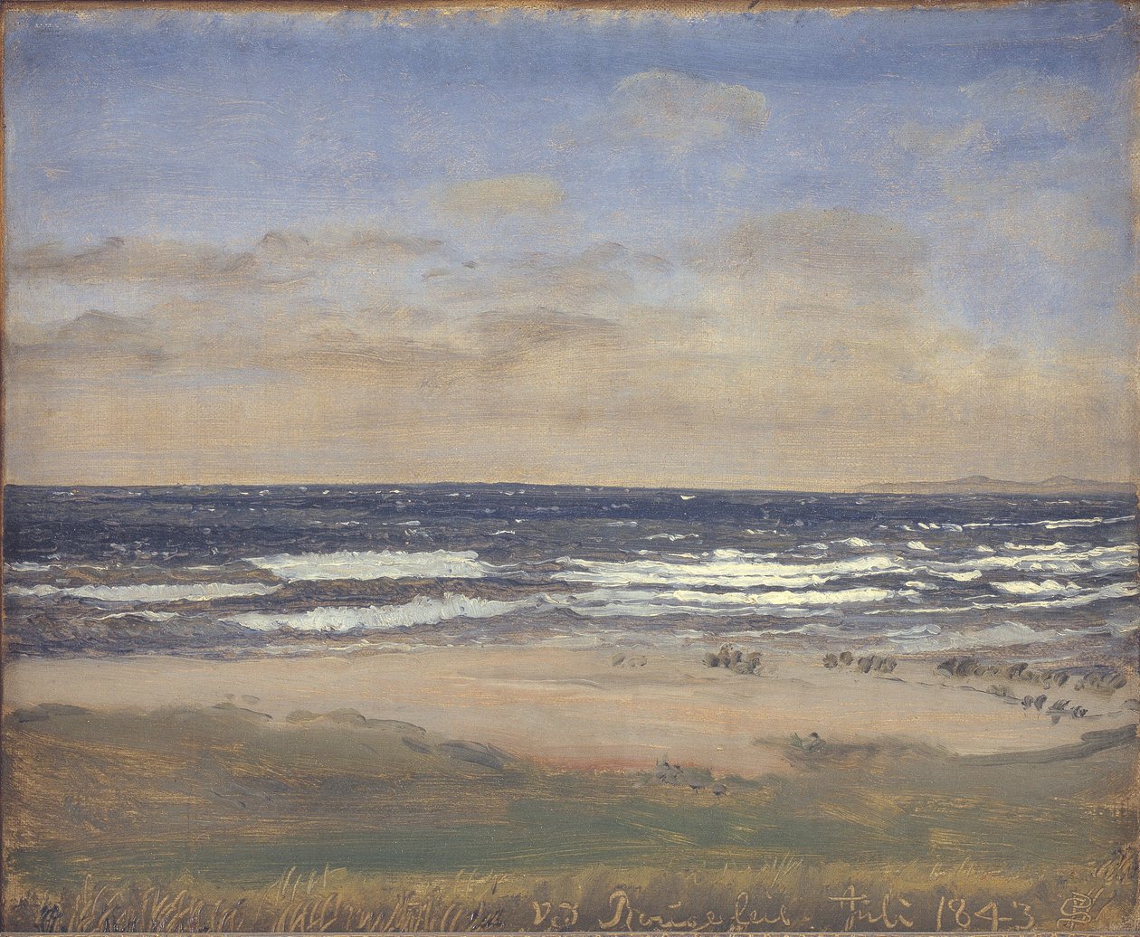 A Rågeleje-i strand alkotó: P.C. Skovgaard