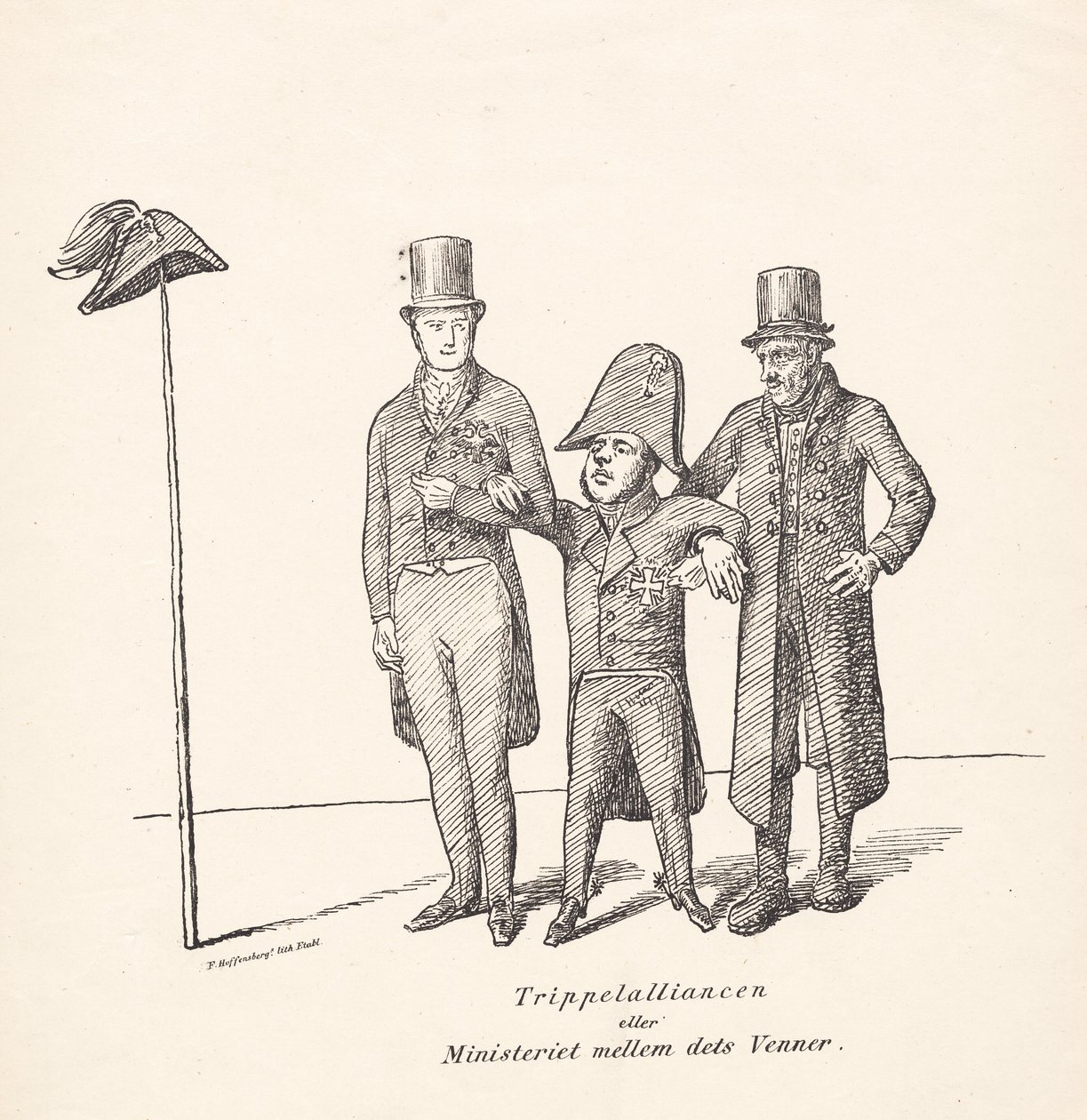 Trippelliansen alkotó: P.C. Skovgaard