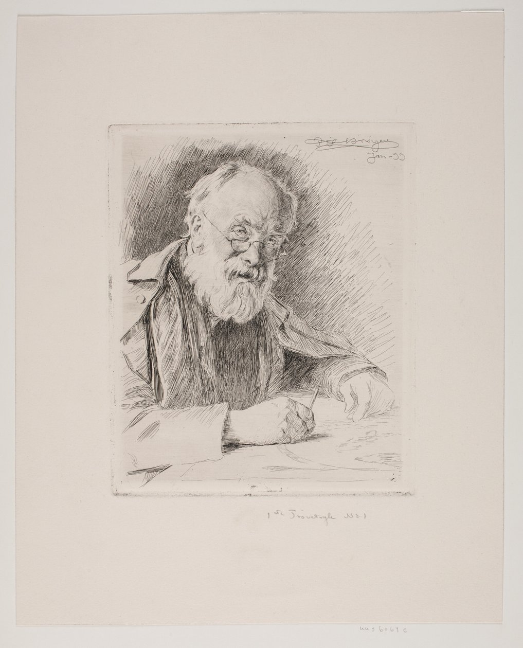 Lorenz Frolich alkotó: Peder Severin Krøyer