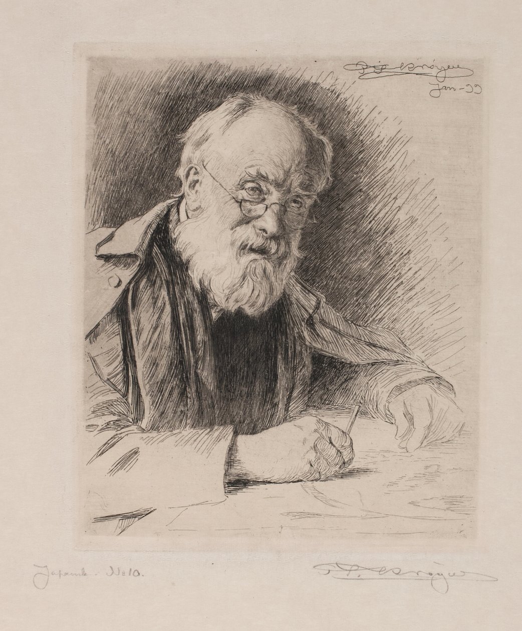 Lorenz Frolich alkotó: Peder Severin Krøyer