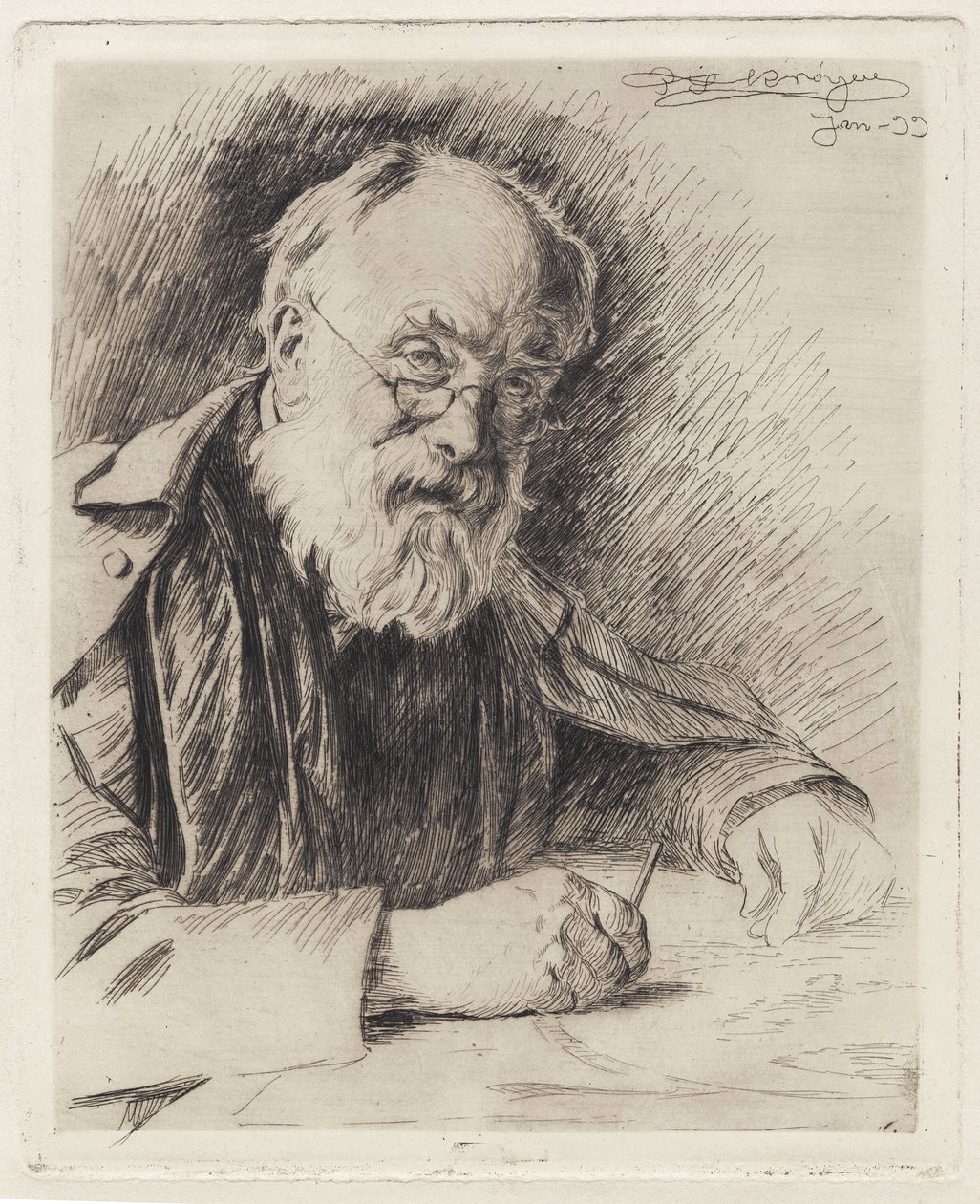 Lorenz Frolich alkotó: Peder Severin Krøyer