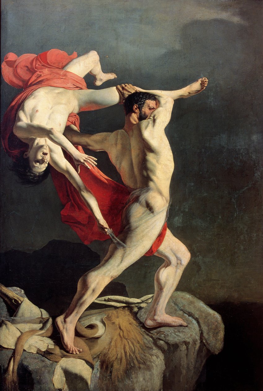 Herkules és Lichas, 1849 alkotó: P. S. Sorokin