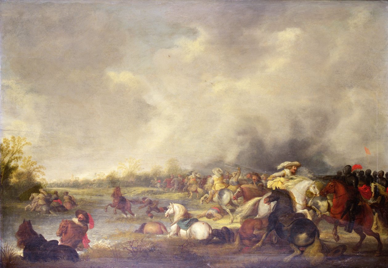 Lutzeni csata (1632) alkotó: Anthonie Palamedesz