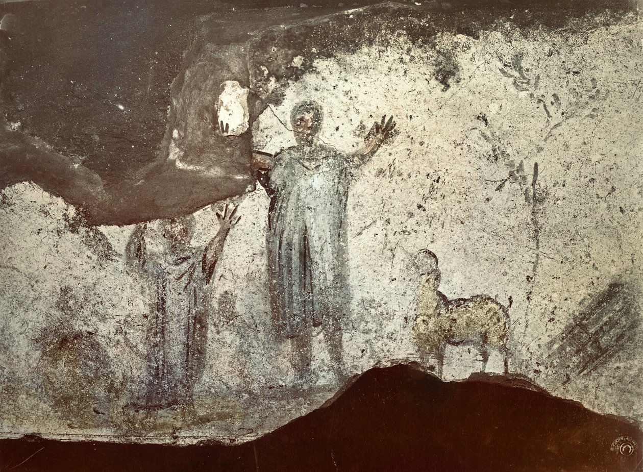 Ábrahám áldozata alkotó: Paleo Christian