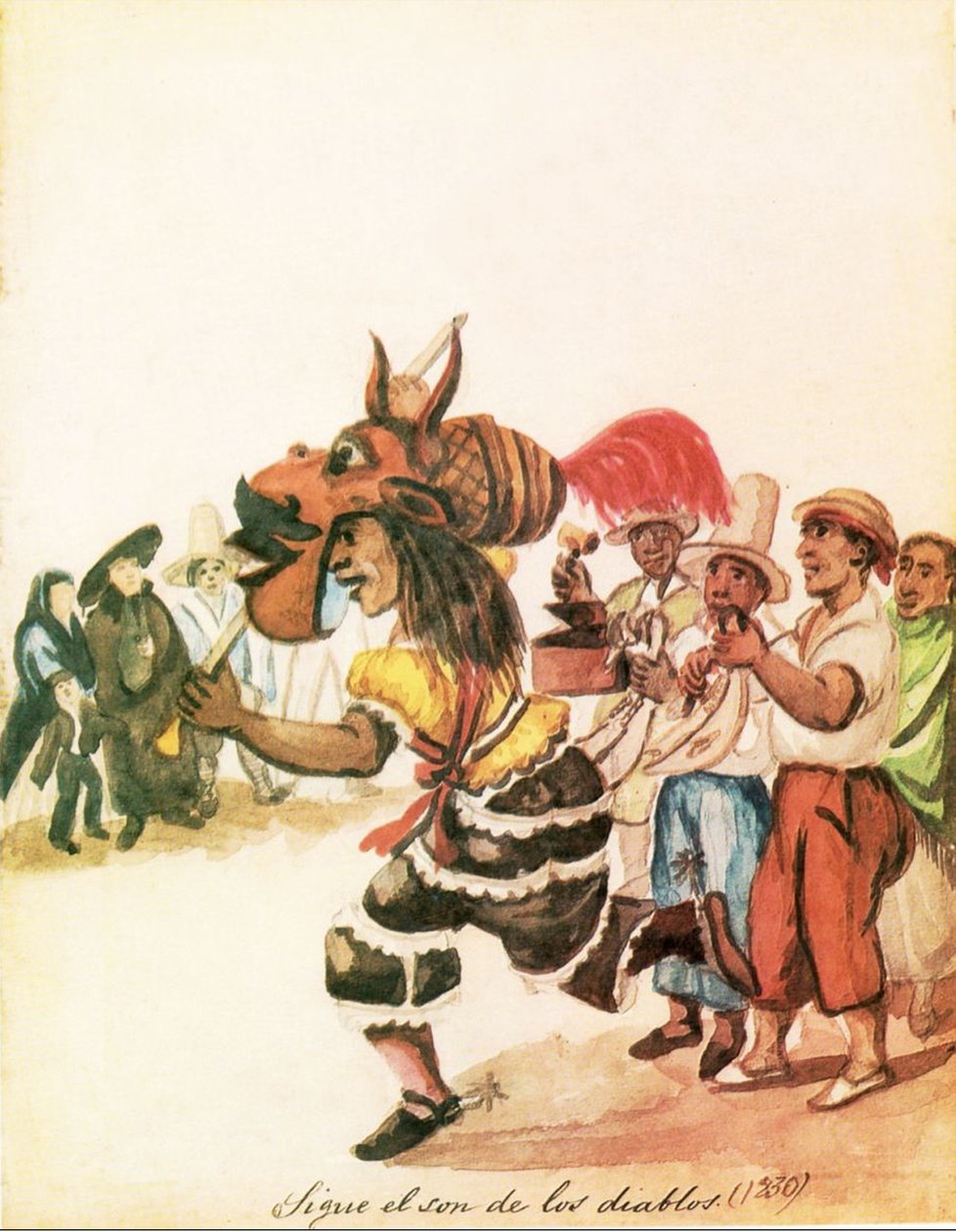 Pancho Fierro akvarellje alkotó: Pancho Fierro