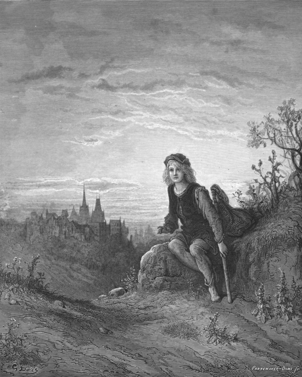 „Whittington at Highgate”, 1872. alkotó: Pannemaker