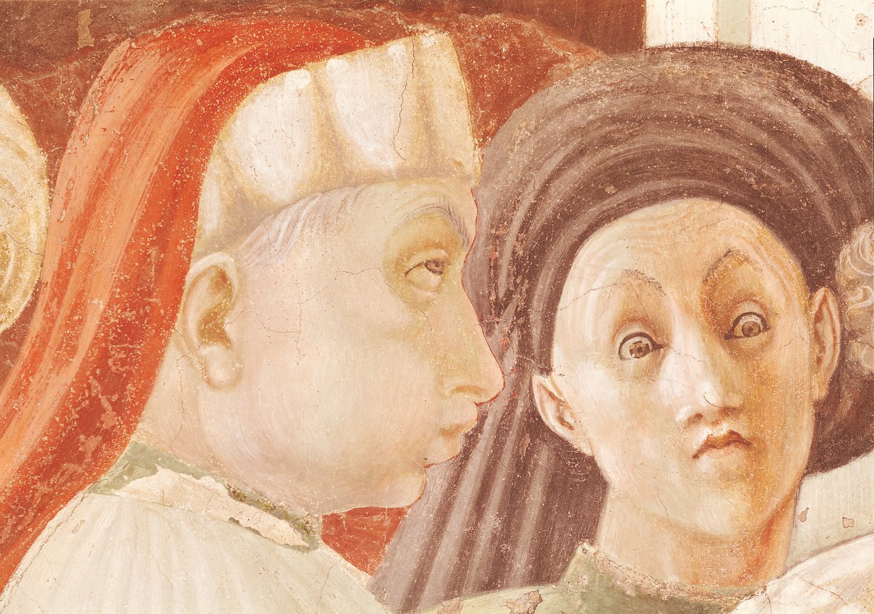 Szent István vitája, 1433-34 (részlet) alkotó: Paolo Uccello