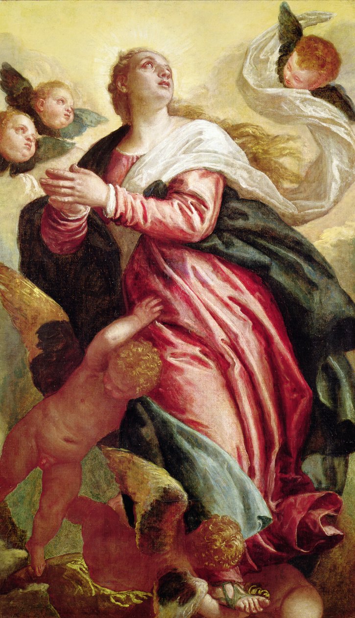 Szűz mennybemenetele alkotó: Paolo Veronese