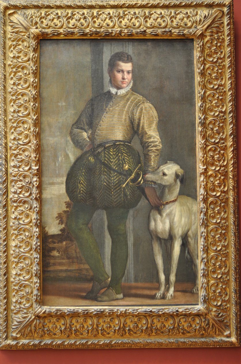 Fiú agárral alkotó: Paolo Veronese