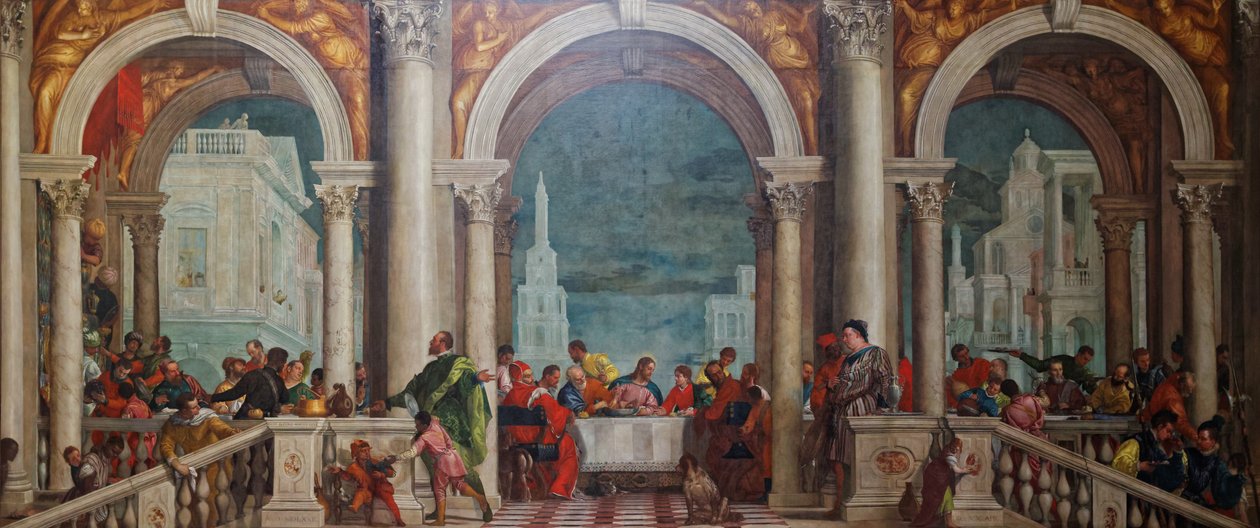 Ünnep a Levi-házban alkotó: Paolo Veronese