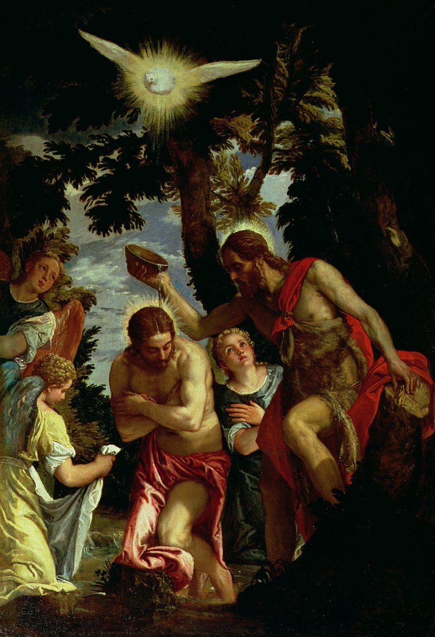Krisztus keresztsége alkotó: Paolo Veronese