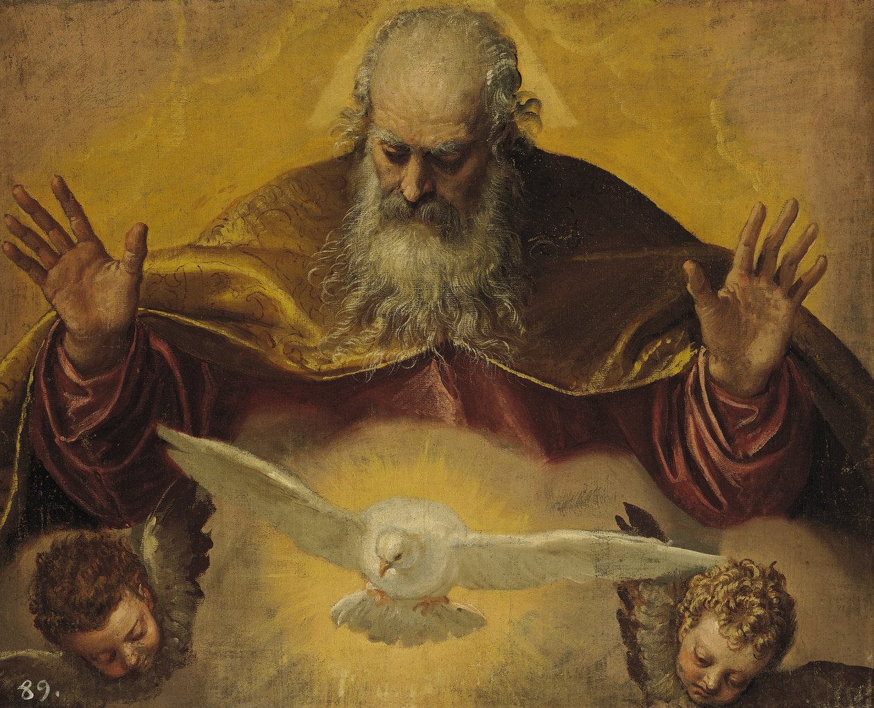 Az Örök Atya alkotó: Paolo Veronese