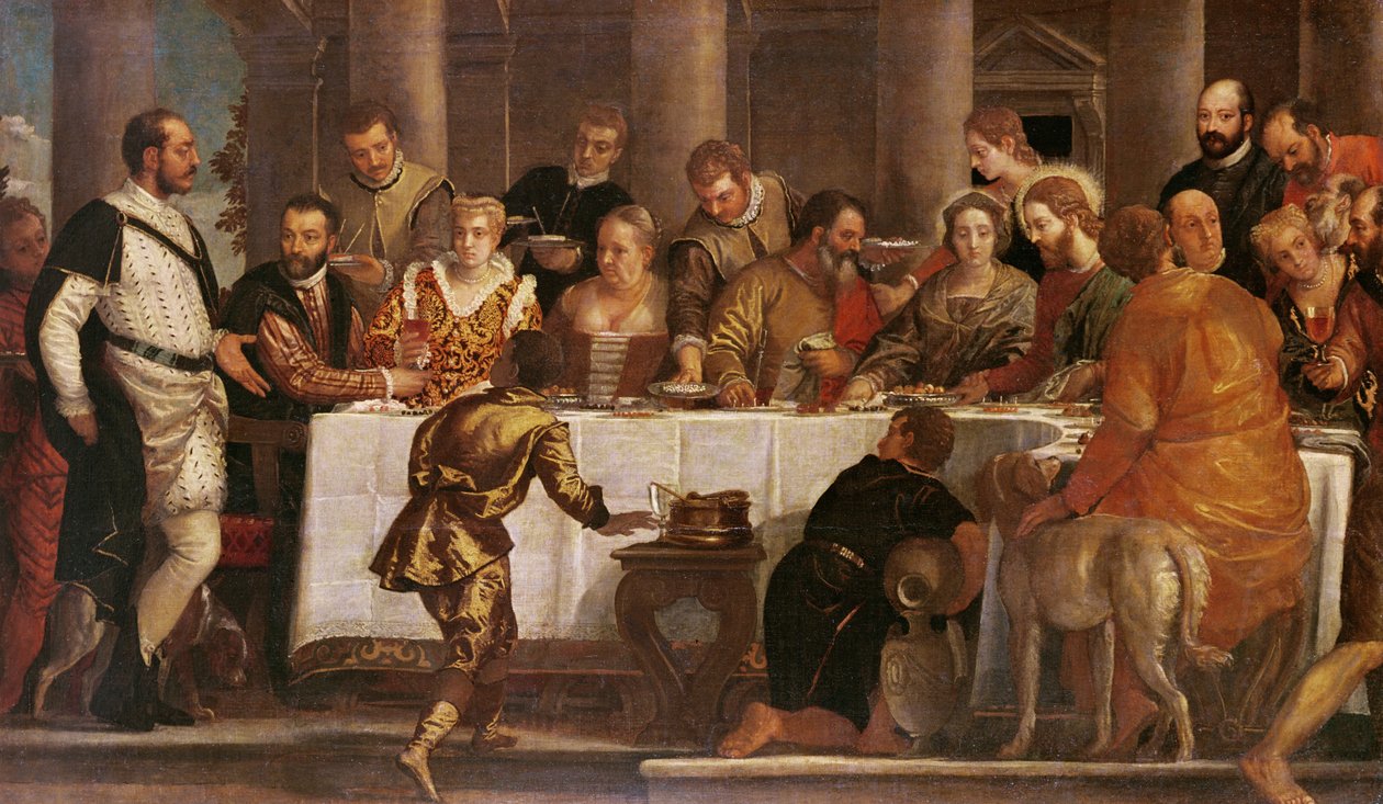 Esküvő Kánában alkotó: Paolo Veronese