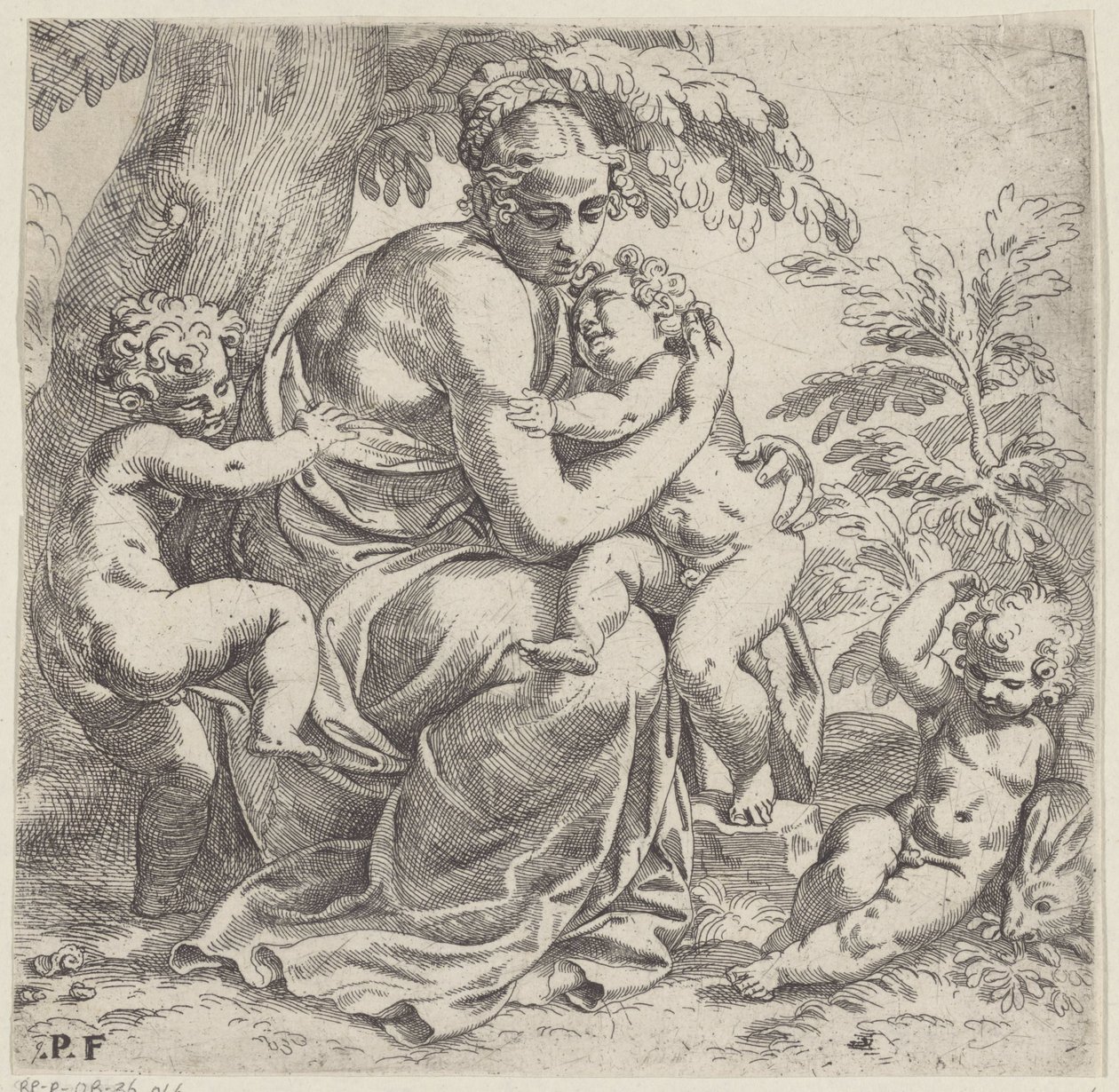 Szerelem (Caritas) alkotó: Paolo Farinati