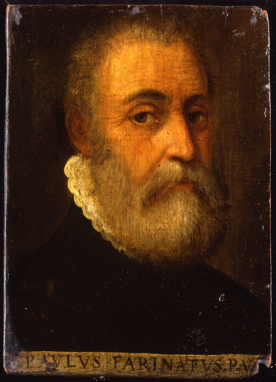 A művész portréja alkotó: Paolo Farinati