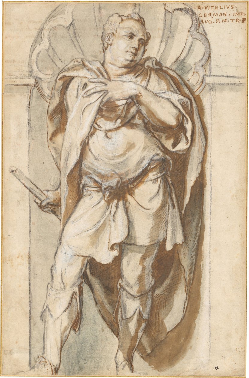 Aulus Vitellius császár alkotó: Paolo Farinati