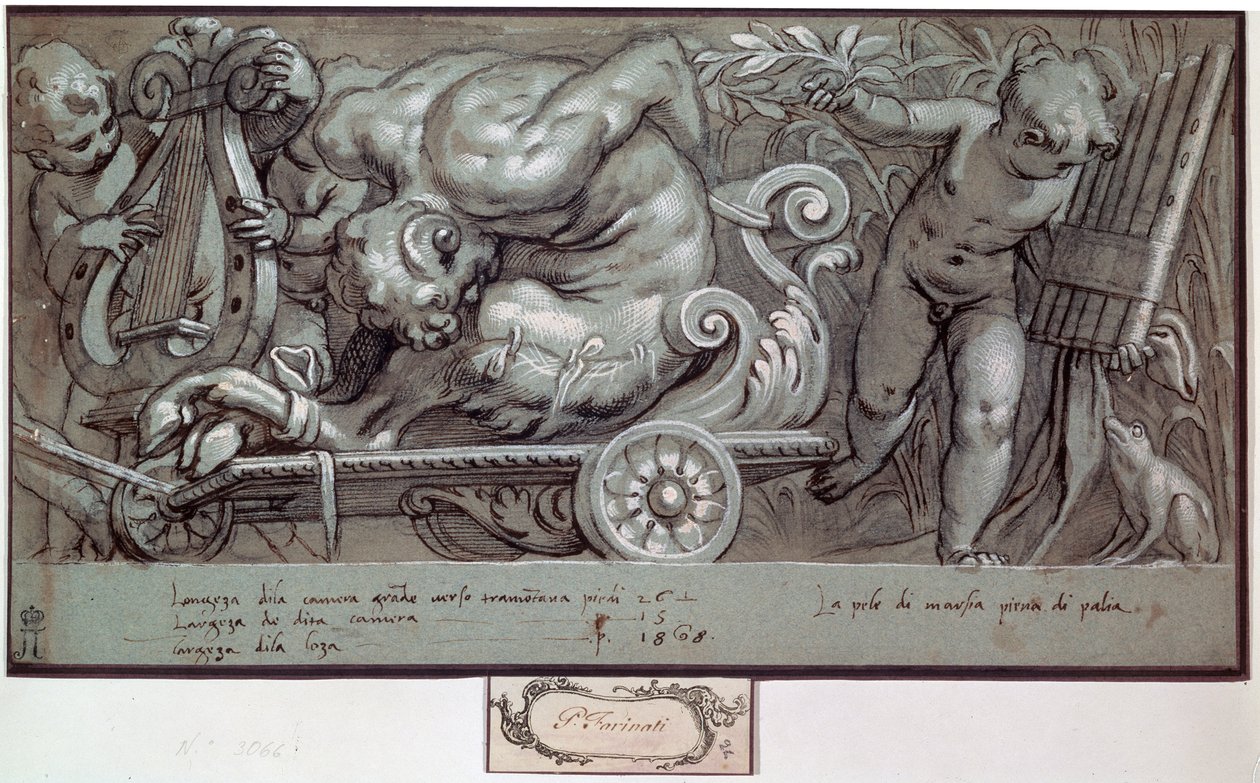 Marsyas büntetése, 1573. alkotó: Paolo Farinati