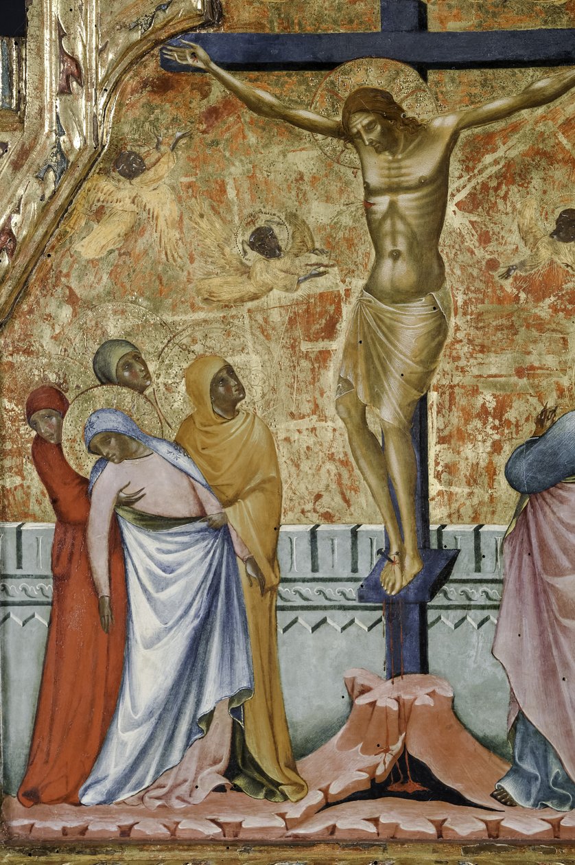 Keresztre feszítés, részlet alkotó: Paolo Veneziano
