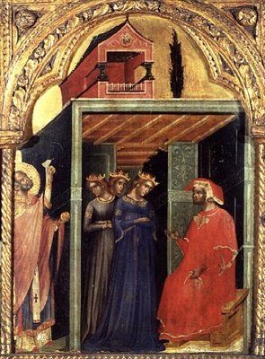 Szent Miklós alamizsnája alkotó: Paolo Veneziano