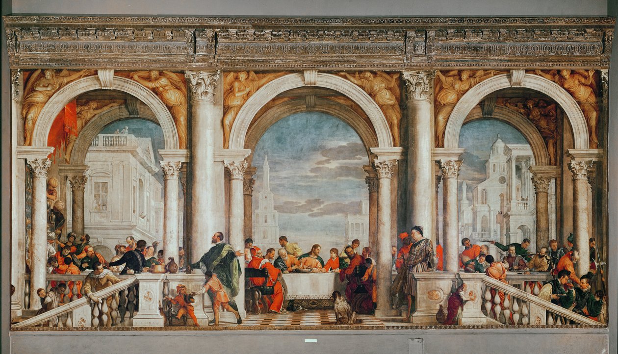 Az ünnep a Levi-házban alkotó: Paolo Veronese