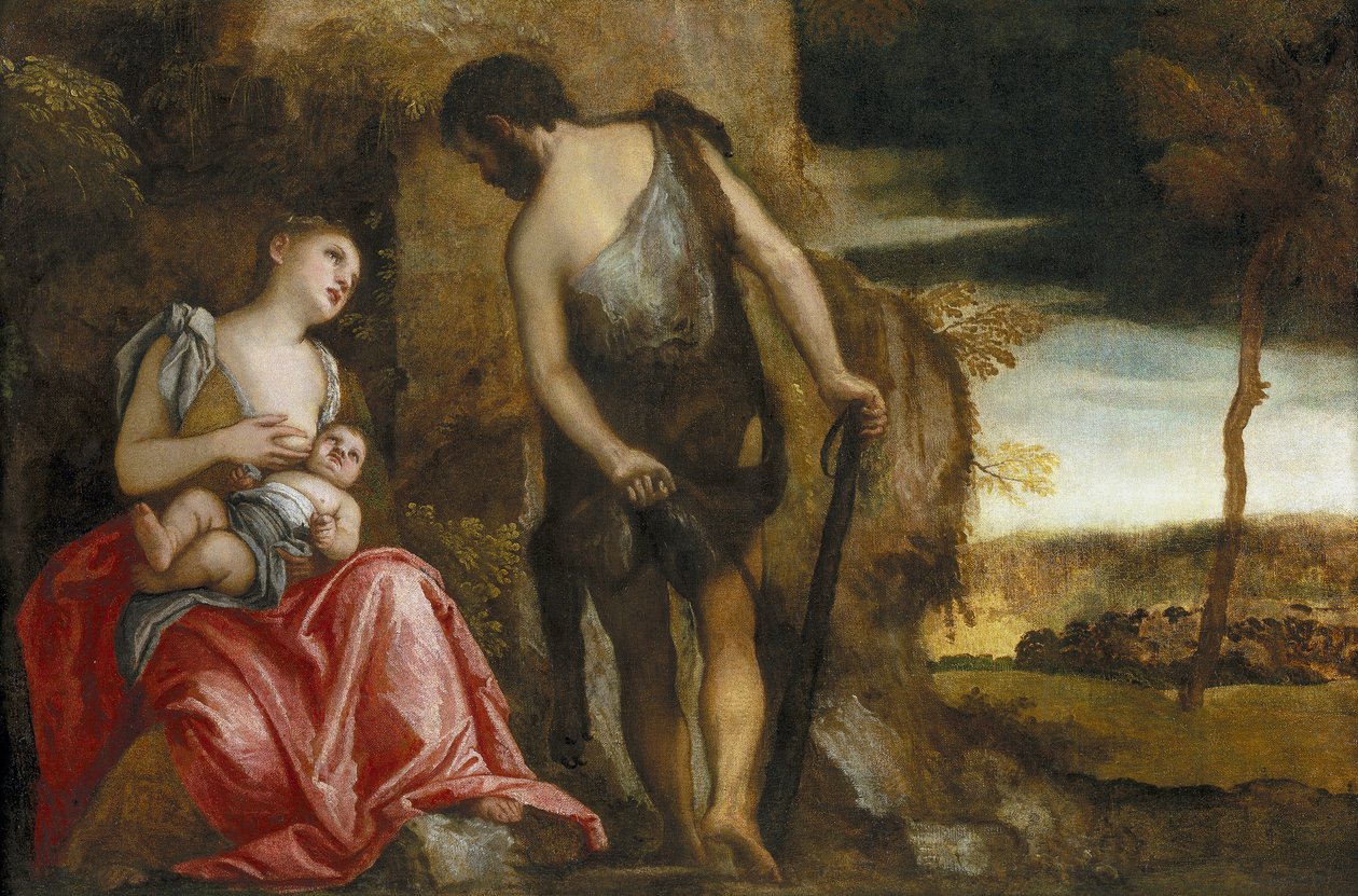 Káin vándor családja alkotó: Paolo Veronese