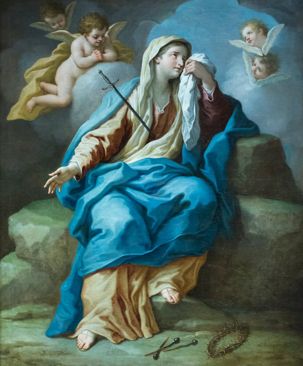 A bánat anyja alkotó: Paolo di Matteis