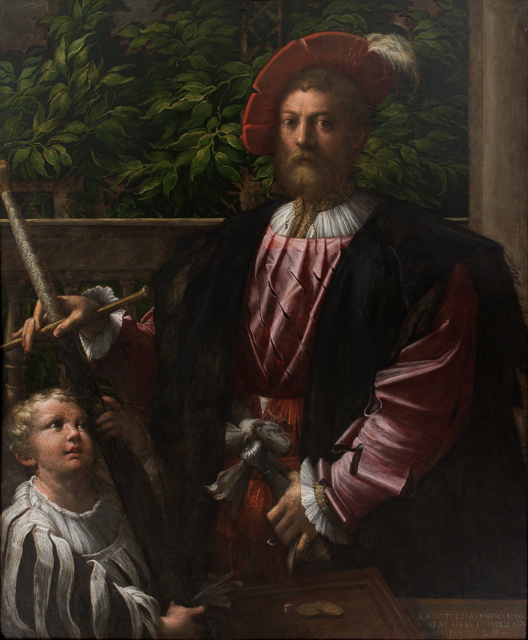 Lorenzo Cybo portréja alkotó: Parmigianino
