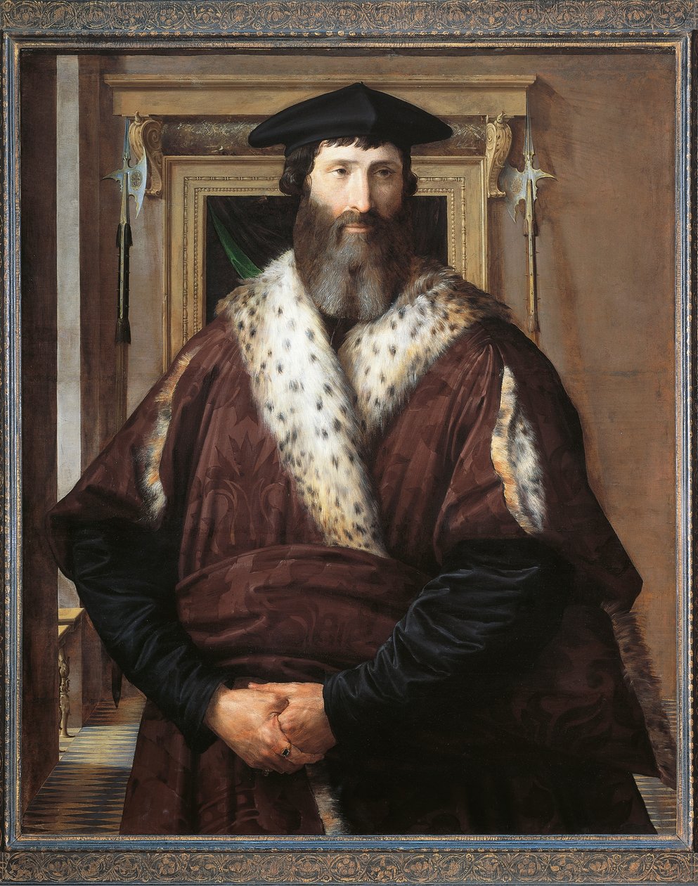 Malatesta Baglioni portréja alkotó: Parmigianino