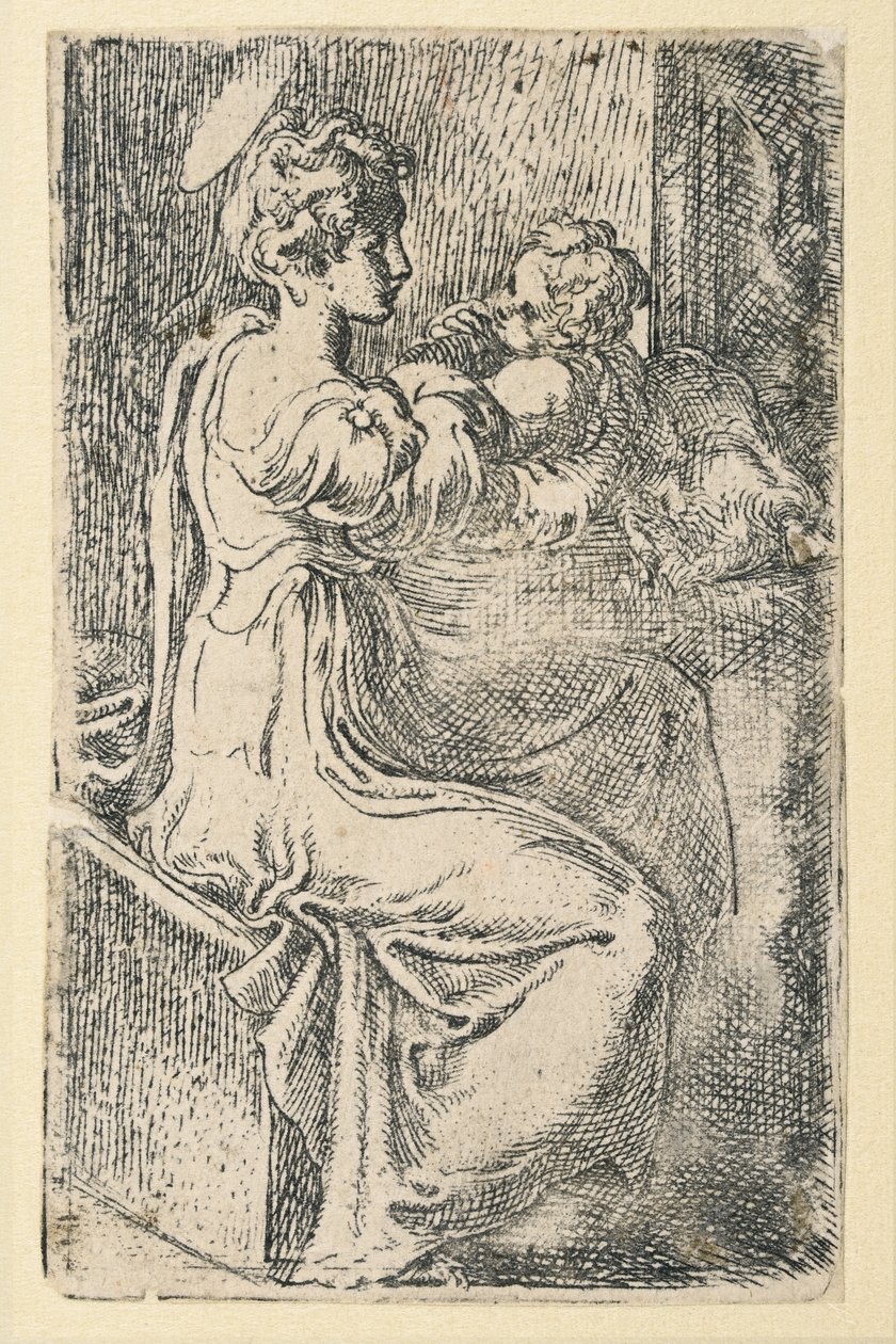Szűz és Gyermek alkotó: Parmigianino