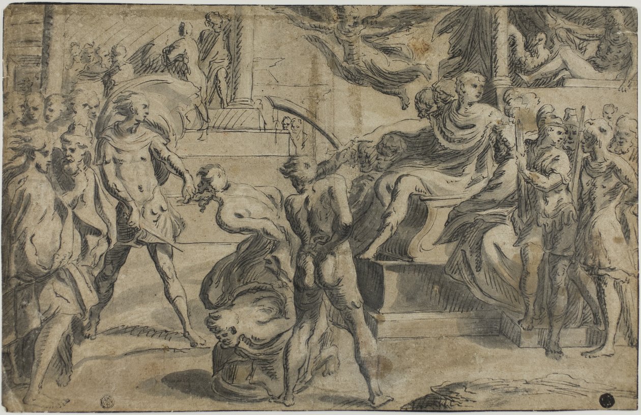 Szent Péter és Pál mártíromsága alkotó: Parmigianino