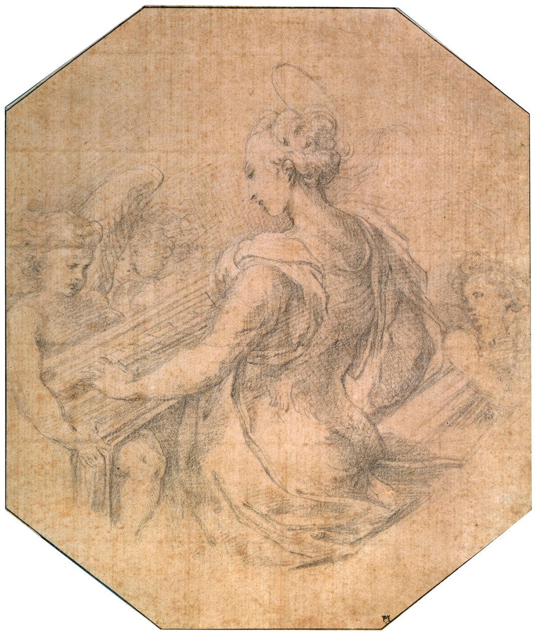 Szent Cecília, 1527-1530 alkotó: Parmigianino