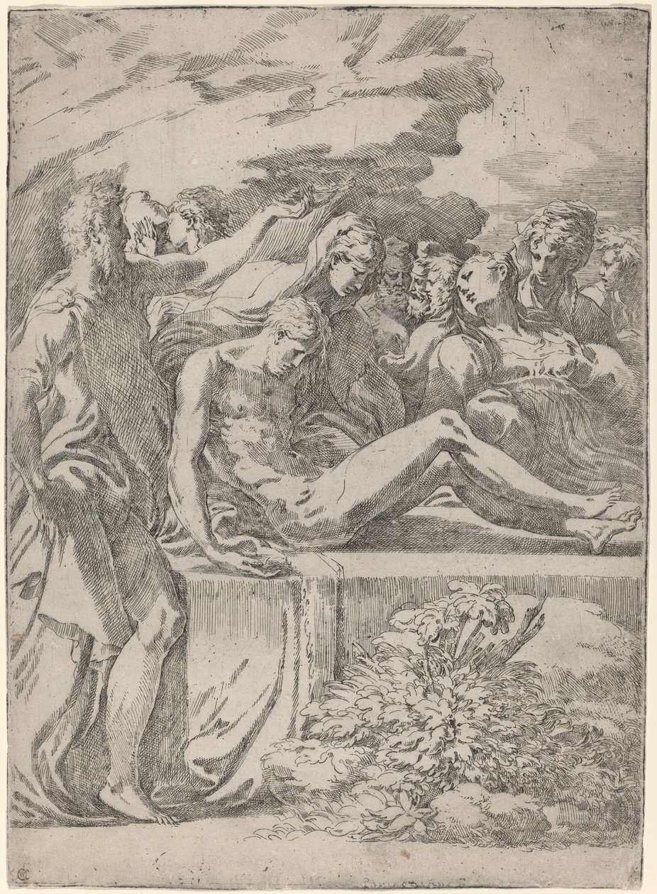 A síremlék alkotó: Parmigianino