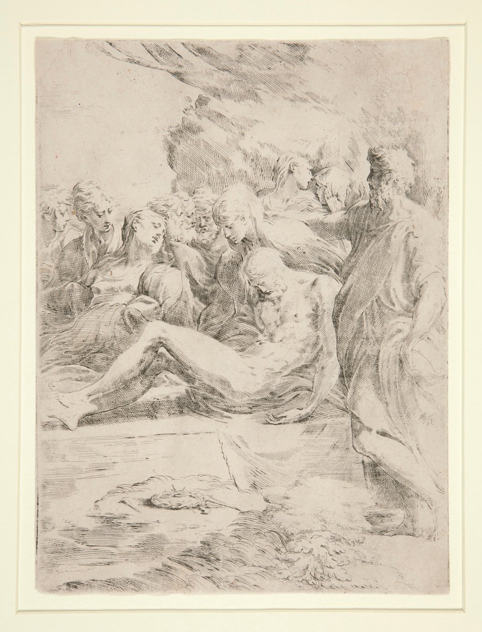 A síremlék alkotó: Parmigianino