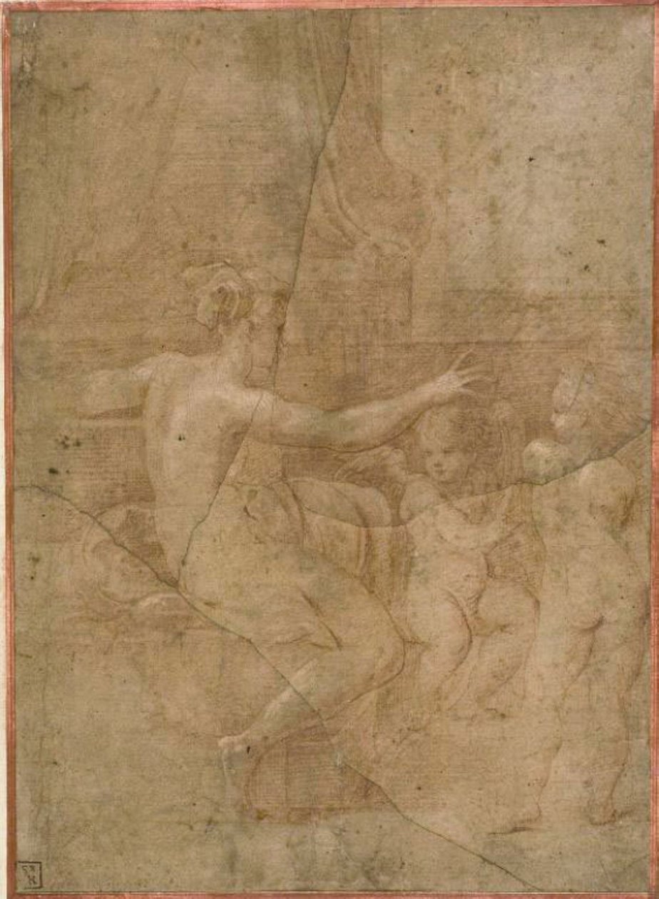 Vénusz Ámorral és Puttóval alkotó: Parmigianino