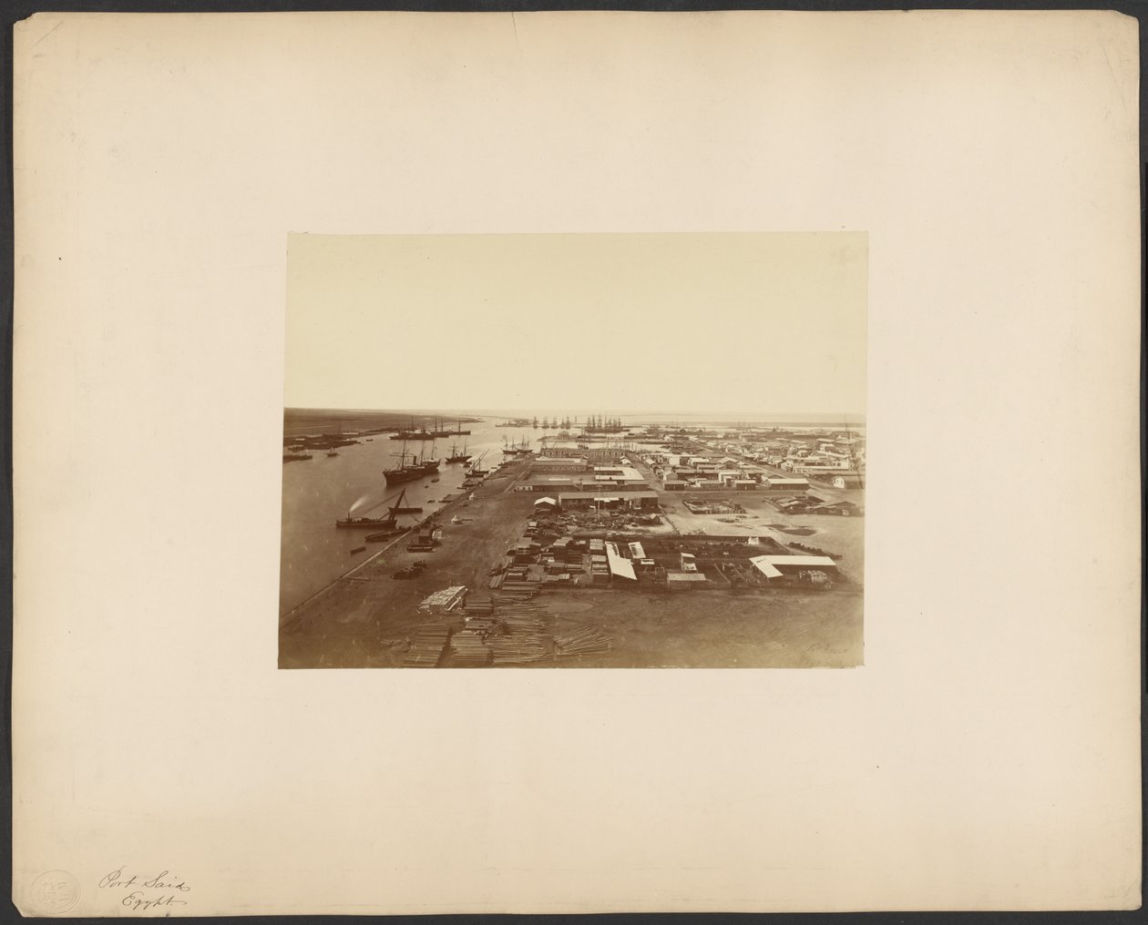 [Port Said, Egyiptom] alkotó: Pascal Sébah