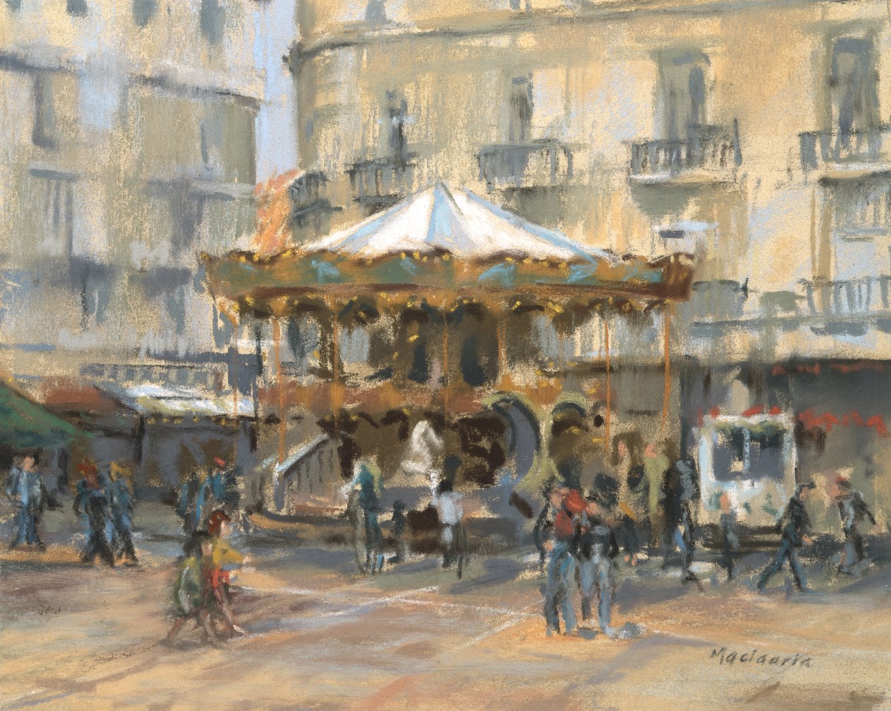 Kis körhinta, Montpellier alkotó: Pat Maclaurin