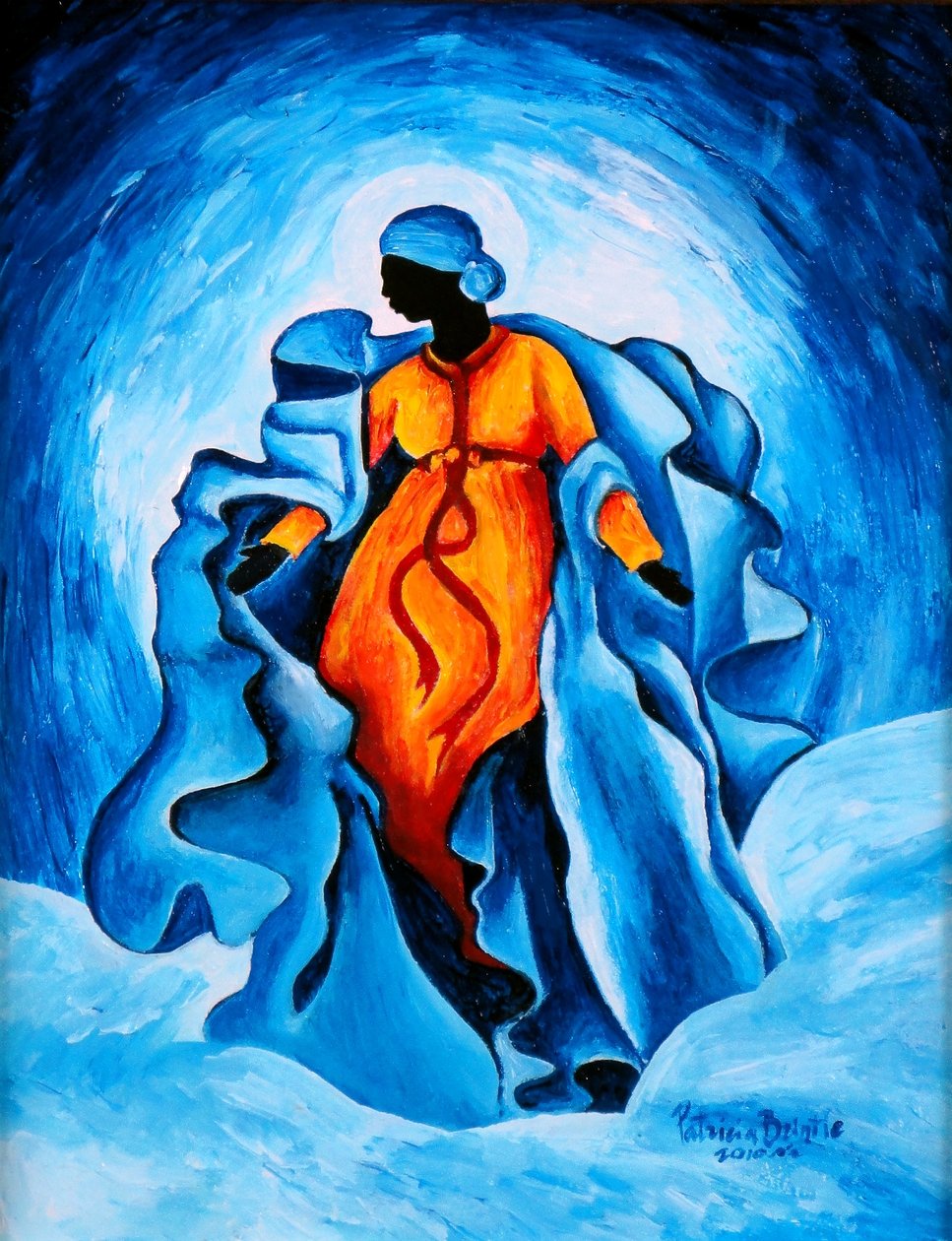 Feltételezés – Advocata Nostra, 2010 (akril, fa) alkotó: Patricia Brintle