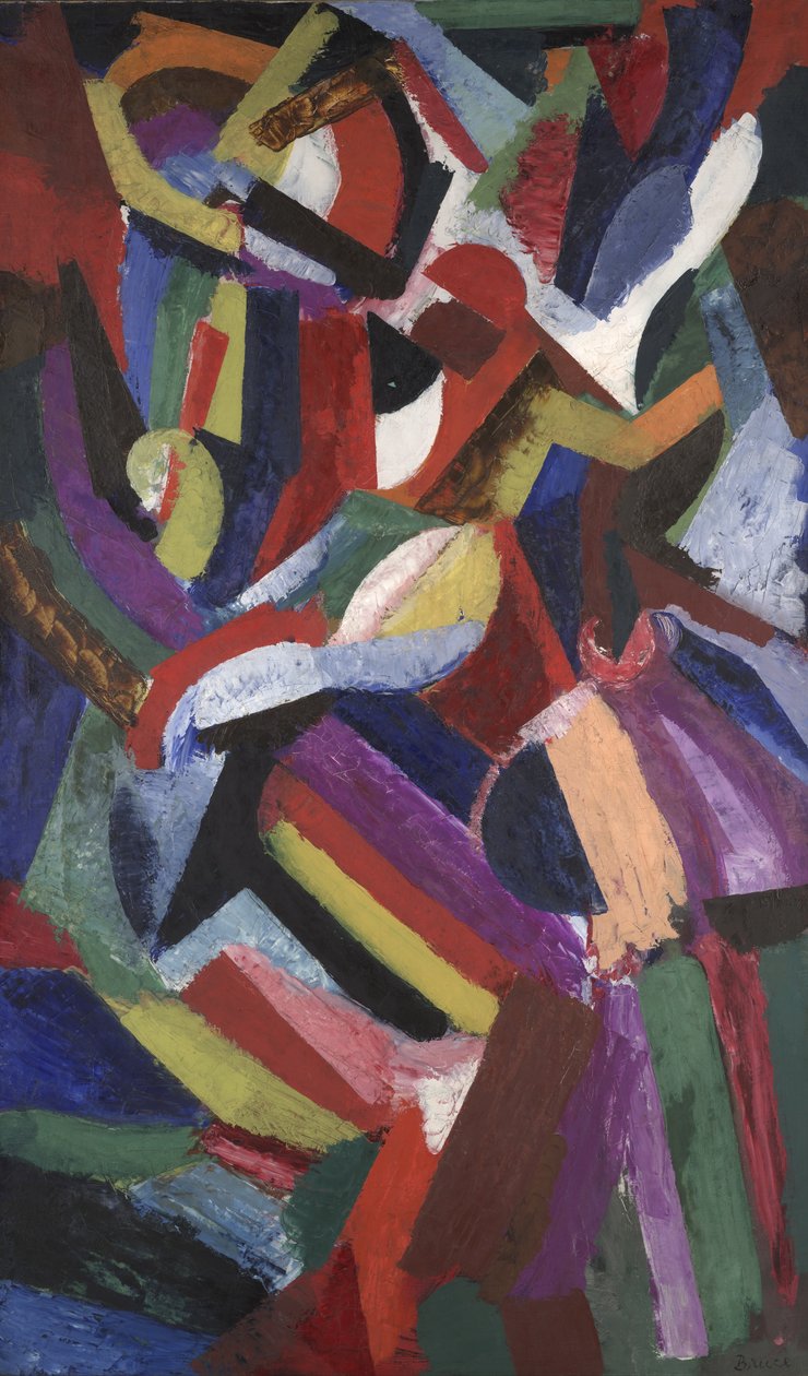 Összeállítás III, 1916 alkotó: Patrick Henry Bruce