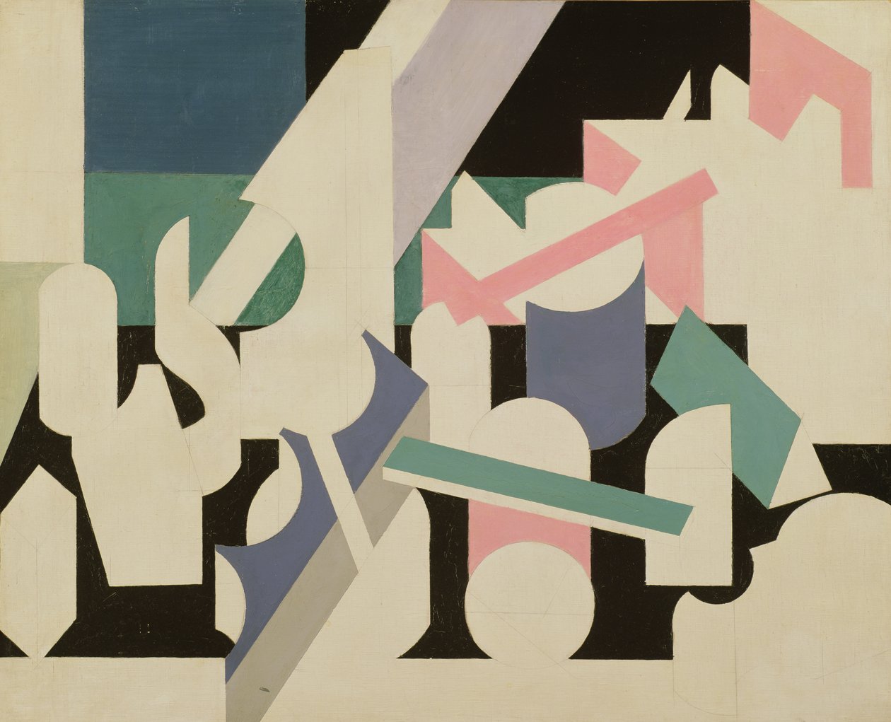 Forms, 1920-21 körül alkotó: Patrick Henry Bruce