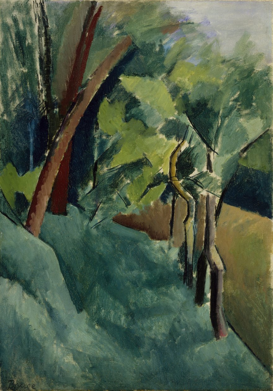 Táj, 1912 körül alkotó: Patrick Henry Bruce