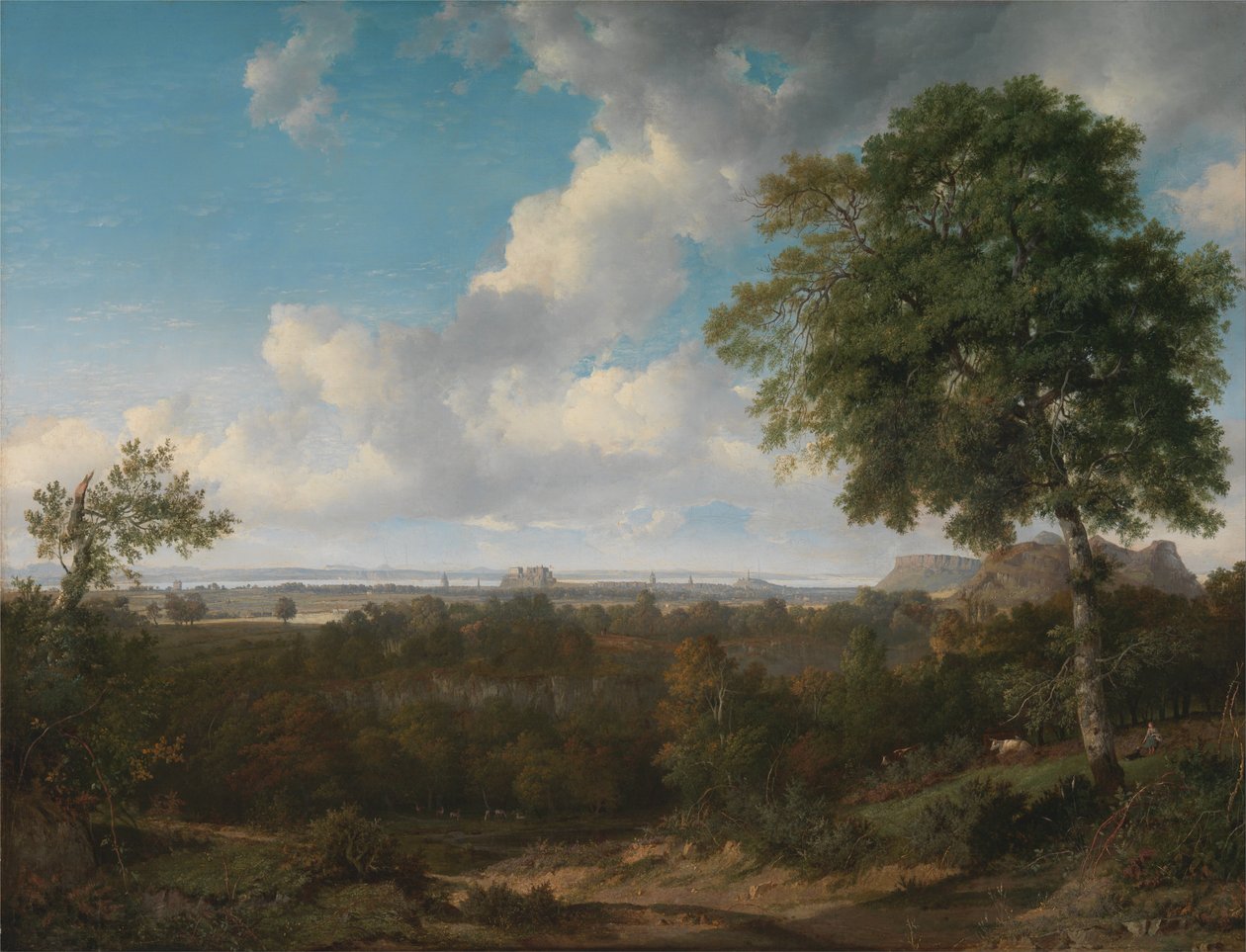 Edinburgh a Braids -ből alkotó: Patrick Nasmyth