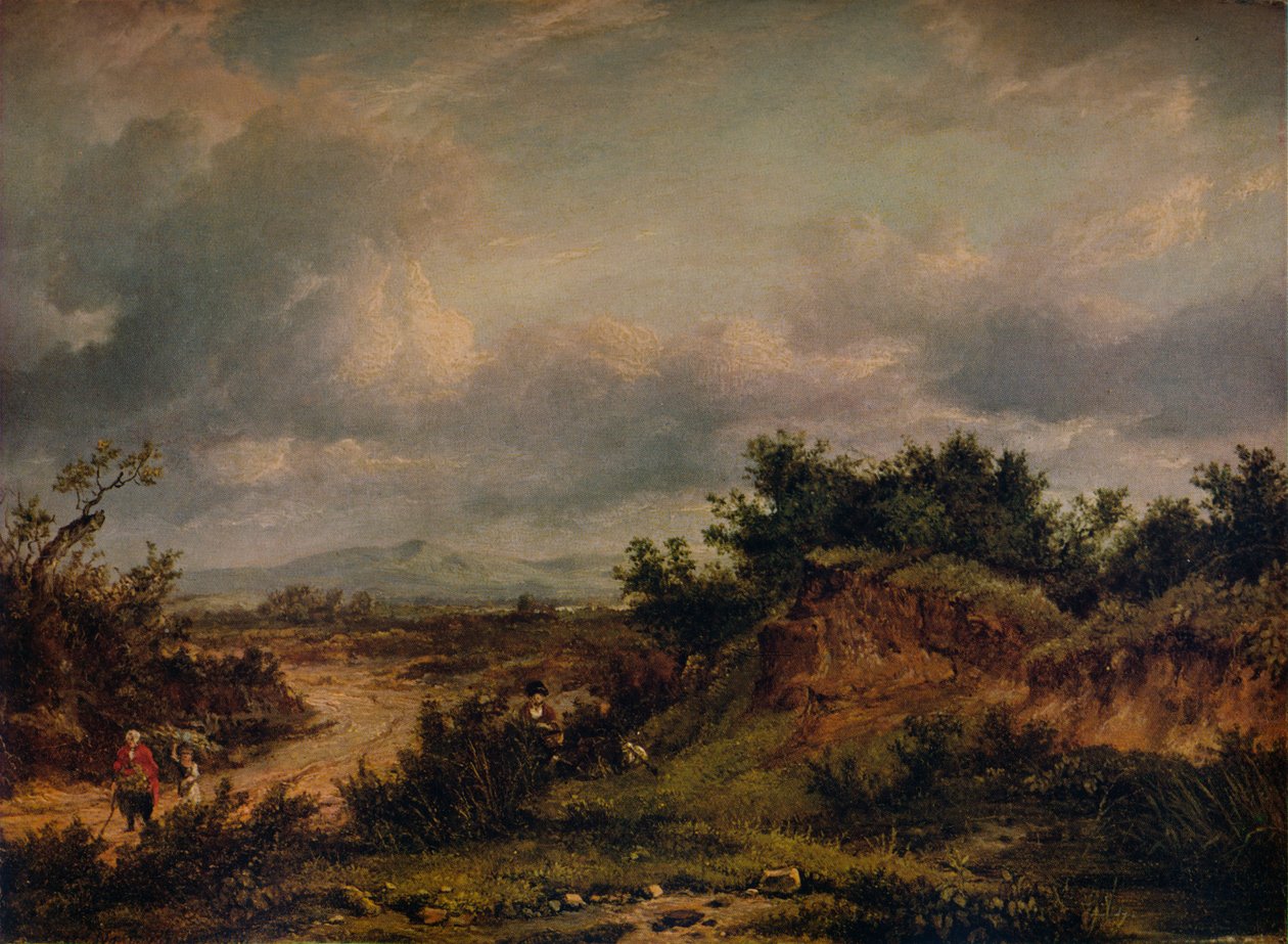 Egy durva út, 1826 alkotó: Patrick Nasmyth