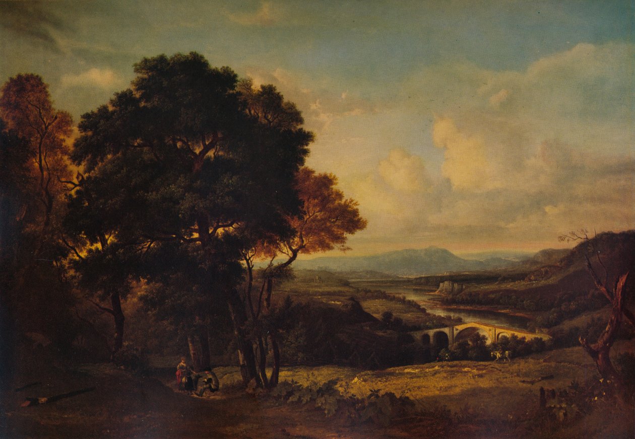 A Tweed völgye, 1803 alkotó: Patrick Nasmyth