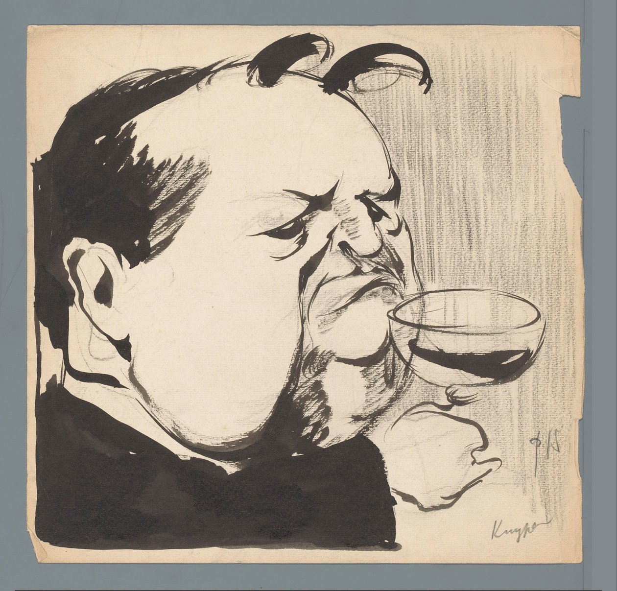 Ábrahám Kuiper alkotó: Patricq Kroon (signed by artist)