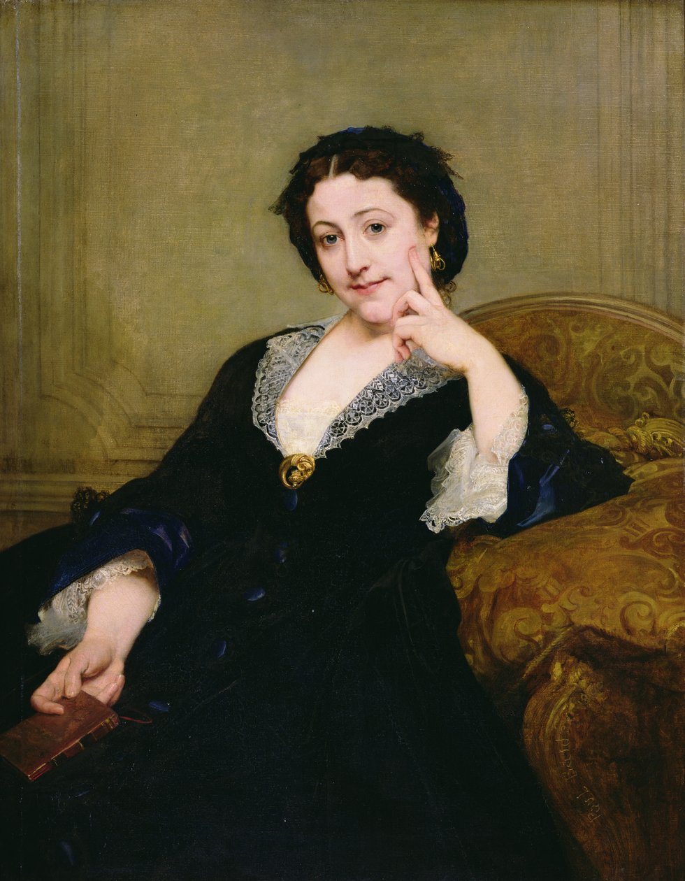 Madeleine Brohant (1833-1900), a Comedie-Francaise, 1860 alkotó: Paul Baudry