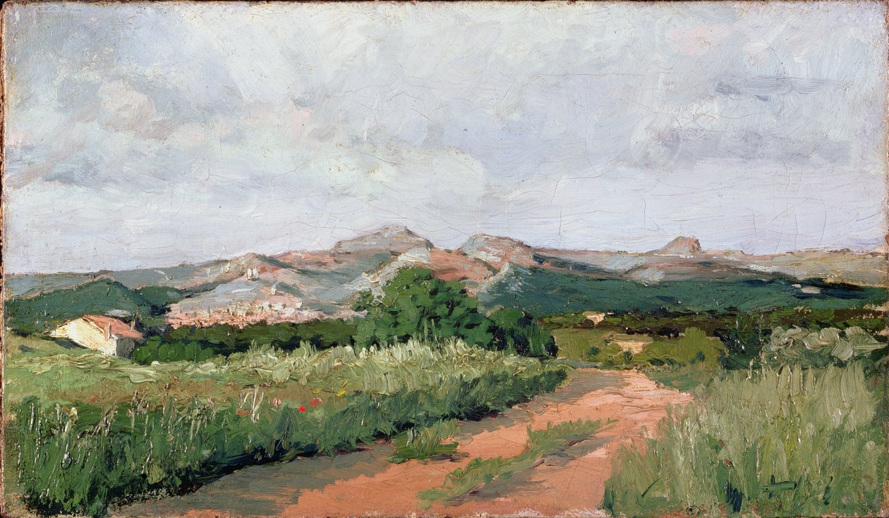 Provence-i táj, 1869 alkotó: Paul Camille Guigou