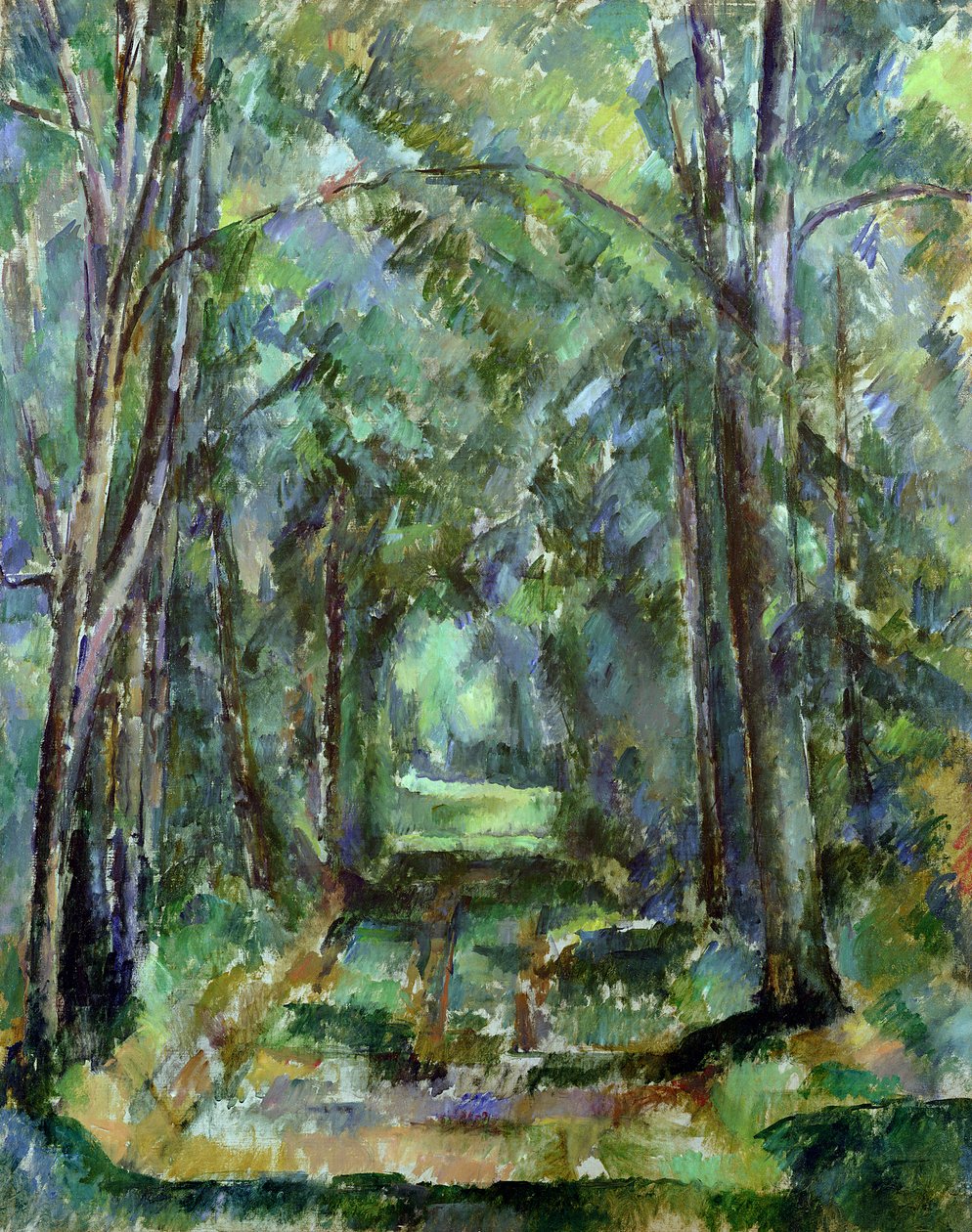 Chantilly sugárút, 1888 alkotó: Paul Cézanne